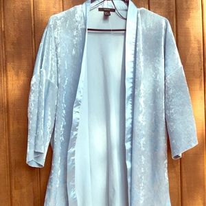 Blue Velvet kimono